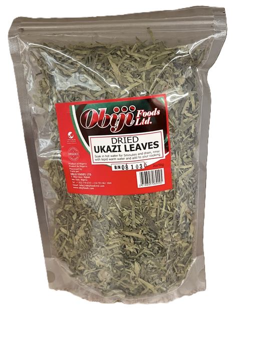 Obiji Dried Ukazi Leaves
