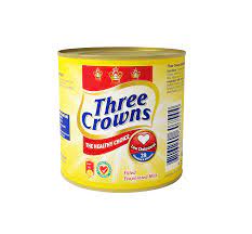 Three Crowns Tin Milk